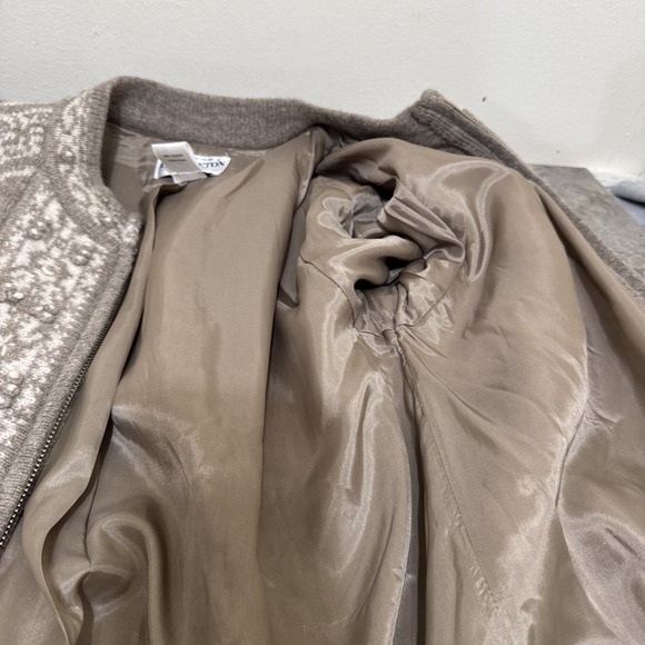 Vintage Pendleton Women's S 100% Lambs Wool Cardigan Full Zip EUC - Picture 11 of 12